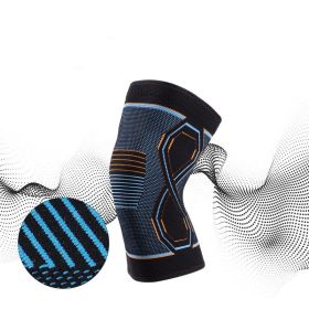 Four-sided Elastic Knitted Compression Knee Pad Wholesale Protection Knee (Option: XL Code One Pack)