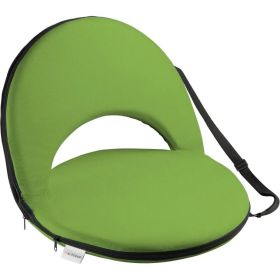 Alpcour Reclining Stadium Seat - Waterproof, 6-Position Comfort For Outdoor Use (Option: Lime-21Wide)