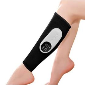 Automatic Heating Kneading Leg Massage Machine (Option: Black single pack-English Manual)