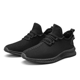 Running Shoes Sneakers Casual Men's Outdoor Athletic Jogging Sports Tennis Gym (Color: Black, size: US 11 / EU 45)
